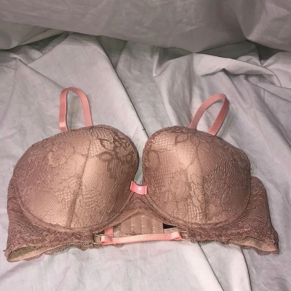 Black Fuchsia Bra  